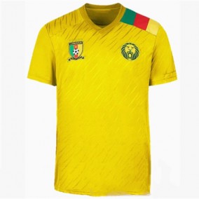 Cameroon 2023/2024 Borta Fotbollströjor Kortärmad